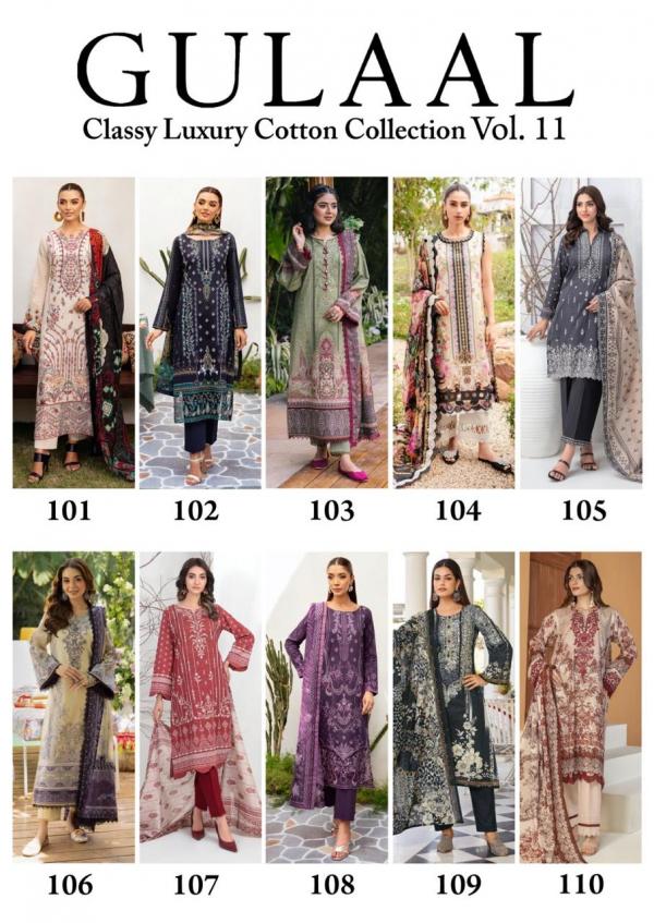 Gulaal Karachi Vol-11 – Karachi Dress Material